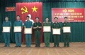 Ban chỉ huy quân sự huyện sơ kết sáu tháng đầu năm