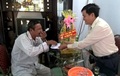 Lãnh đạo huyện Bù Đốp thăm, tặng quà  20 gia đình chính sách trên địa bàn huyện