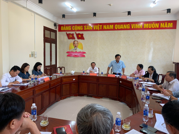 Ban đại diện Hội đồng quản trị ngân hàng chính sách xã hội tỉnh Bình Phước thực hiện kiểm tra, giám sát hoạt động tín dụng chính sách trên địa bàn huyện Bù Đốp