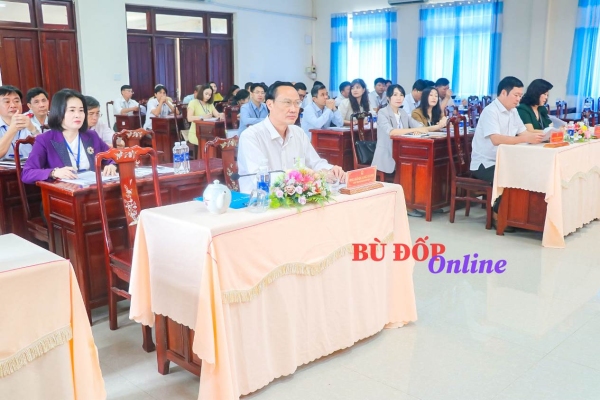 Sở nội vụ tỉnh Bình Phước công bố Quyết định thanh tra công tác nội vụ tại huyện Bù Đốp