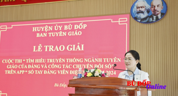 Bù Đốp: tổng kết hoạt động BCĐ 35 và công tác tuyên giáo năm 2024